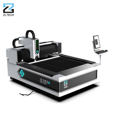 เครื่องตัดไฟเบอร์เลเซอร์ขนาดเล็ก 1000w 1300x1300mm CNC Raycus