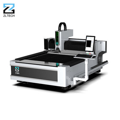 เครื่องตัดไฟเบอร์เลเซอร์ขนาดเล็ก 1000w 1300x1300mm CNC Raycus