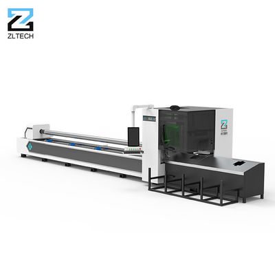 เครื่องตัดท่อไฟเบอร์เลเซอร์พลังงานสูง 3000mm 6000mm Multi Chuck Automatic Loading Unloading