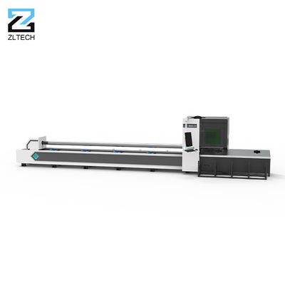 เครื่องตัดท่อไฟเบอร์เลเซอร์พลังงานสูง 3000mm 6000mm Multi Chuck Automatic Loading Unloading