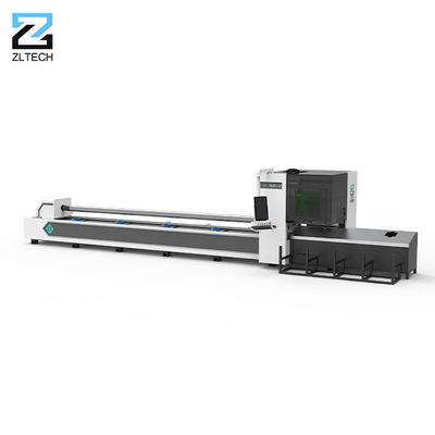 เครื่องตัดเลเซอร์ท่อโลหะอัตโนมัติ 2000W-8000W CNC เครื่องตัดท่อโลหะด้วยเลเซอร์