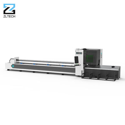 3000mm 1000W เครื่องตัดเลเซอร์ท่อโลหะกำลังสูง 2000W Multi Chuck กำลังขนถ่ายอัตโนมัติ