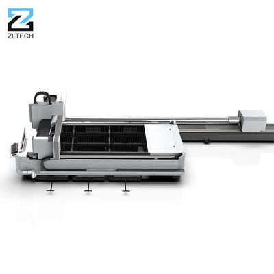 3015AC เครื่องตัดเลเซอร์แผ่นและท่อขนาดใหญ่ 1000w เครื่องตัดเลเซอร์อลูมิเนียม