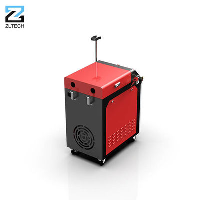 เครื่องทำความสะอาดเลเซอร์ไฟเบอร์แบบพกพา 1000w กำจัดสนิมเครื่องทำความสะอาดเลเซอร์แบบใช้มือถืออย่างต่อเนื่อง